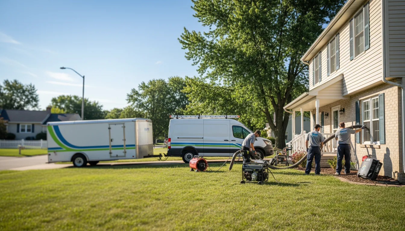 Flooded Basement Restoration And Cleanup With Repair in Potter, NE near me